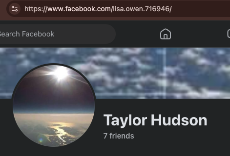 File:Proof Lisa Owen and Taylor Hudson are the same account.png