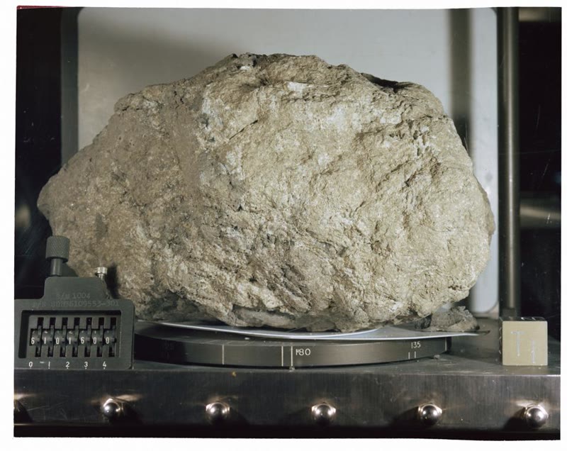Authentic lunar rock, Big Muley, Apollo 16.