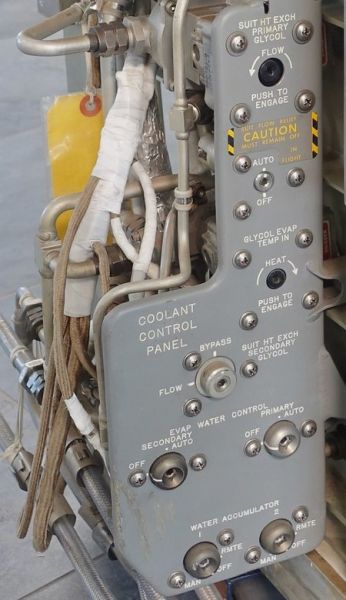 File:Apollo CM coolant control panel.jpg