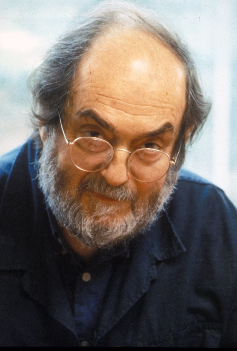 Stanley Kubrick, late portrait by Christiane Kubrick (c. Jan-Feb 1999). Source linked.